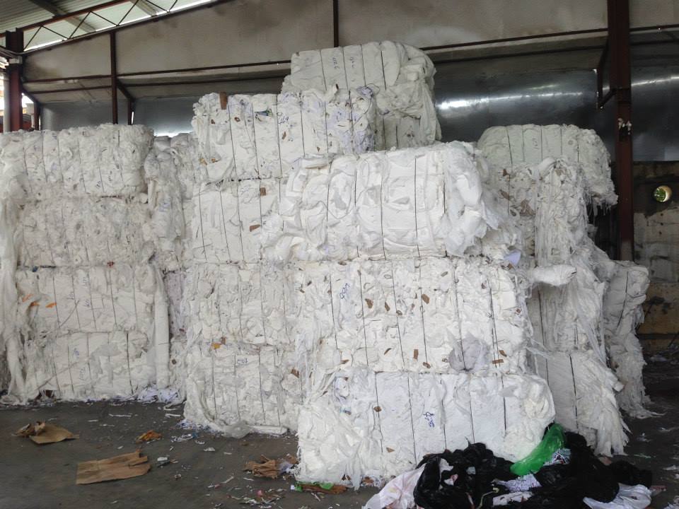 Virgin White Tissue Waste Paper - Image 3