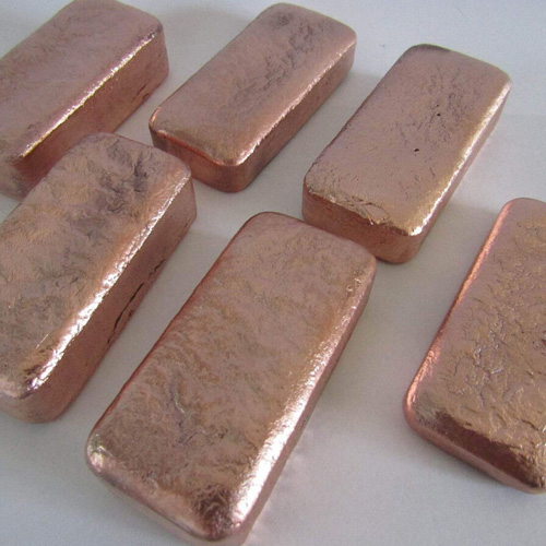 Copper Ingot 99.99% Purity