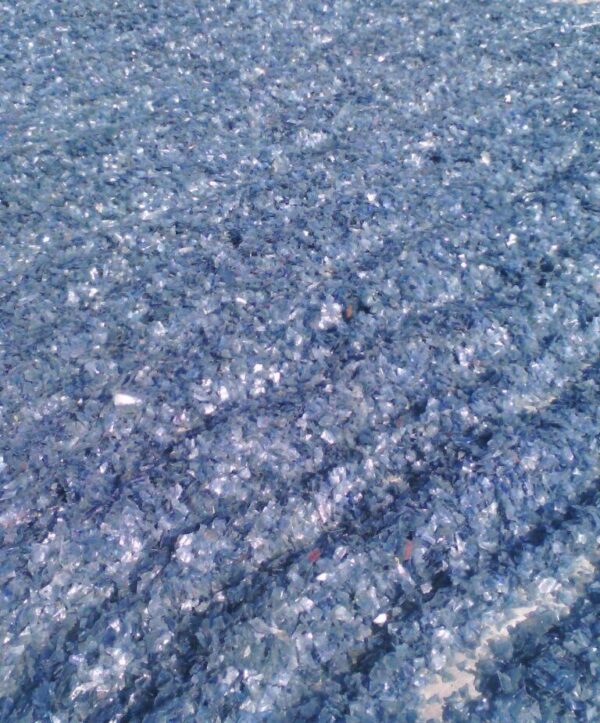 Blue Pc Water Bottle Regrind 99.99% Pure - Image 3